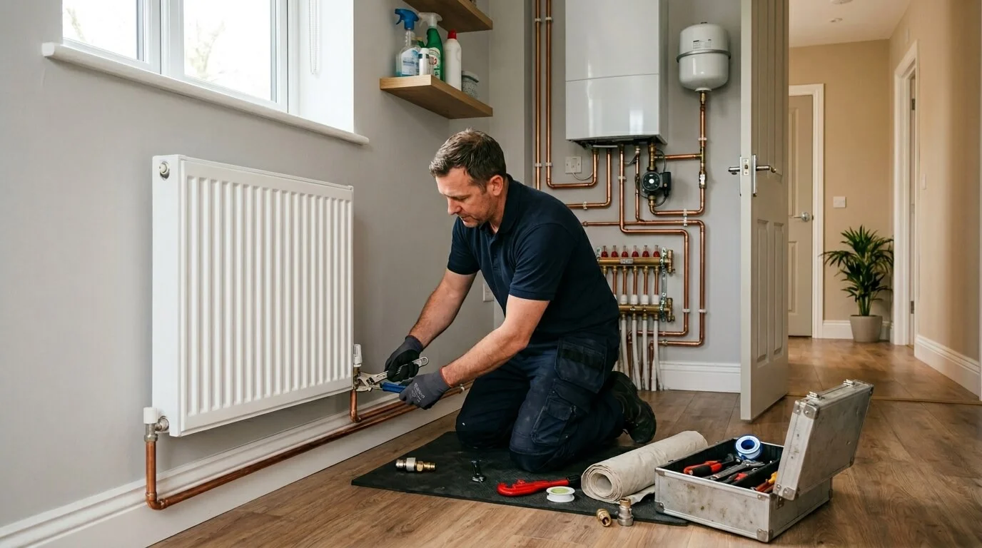 Central heating in Accrington